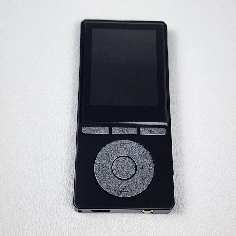 64GB Bluetooth 5.3 MP3 Player HiFi Music Player FM Radio Voice Recorder Black